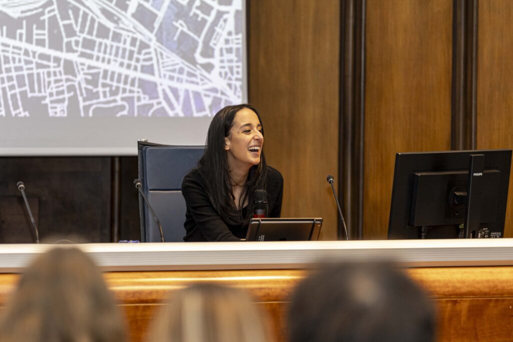 Sara Marzullo durante Mutamenti Urbani