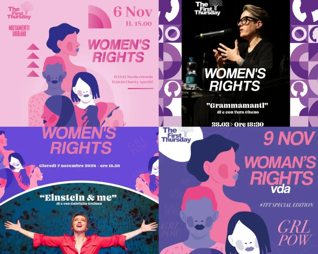 Il percorso e le persone di Women’s Rights