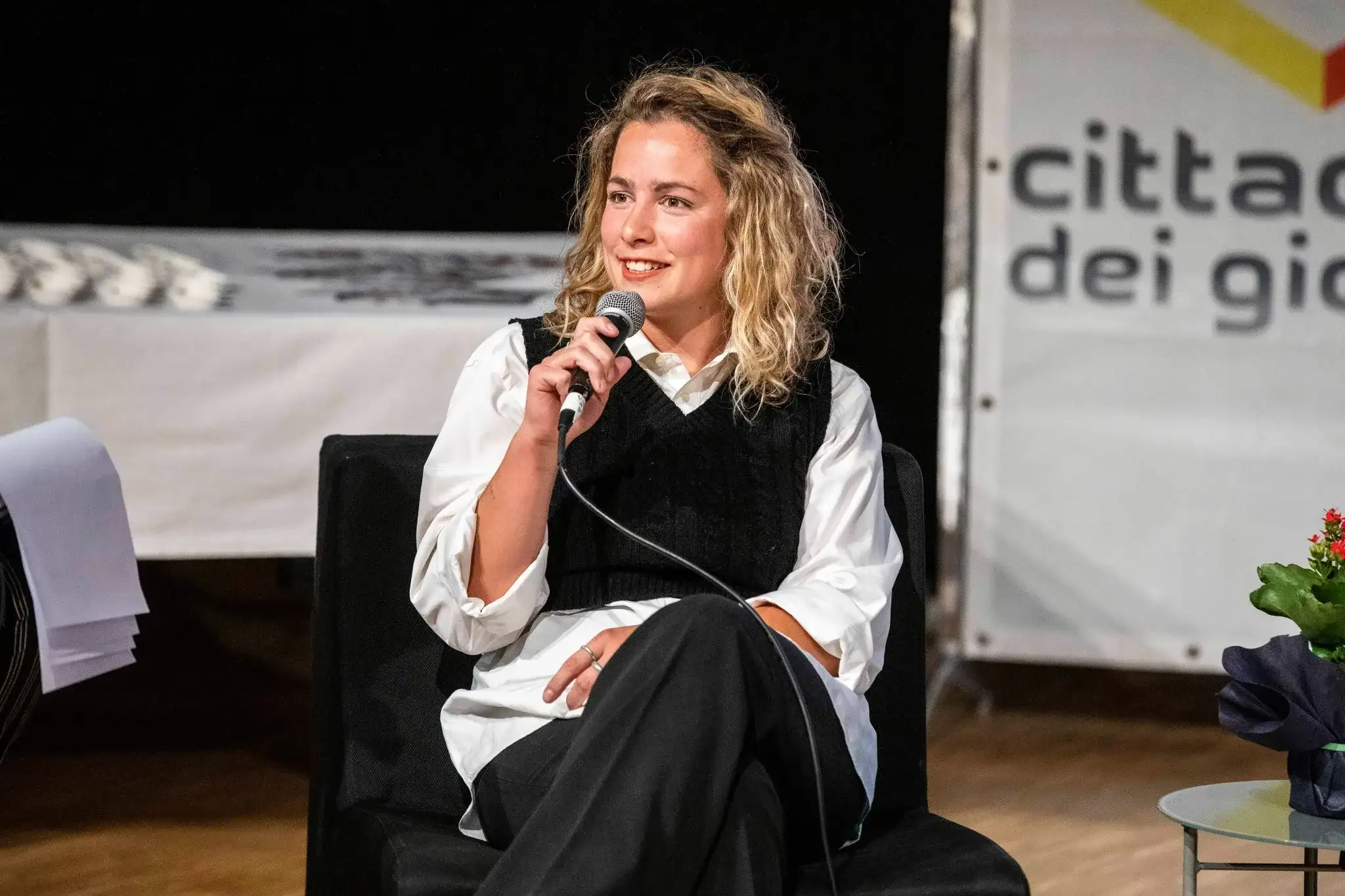 Lydie Quendoz, agri-influencer, durante la Season 2022