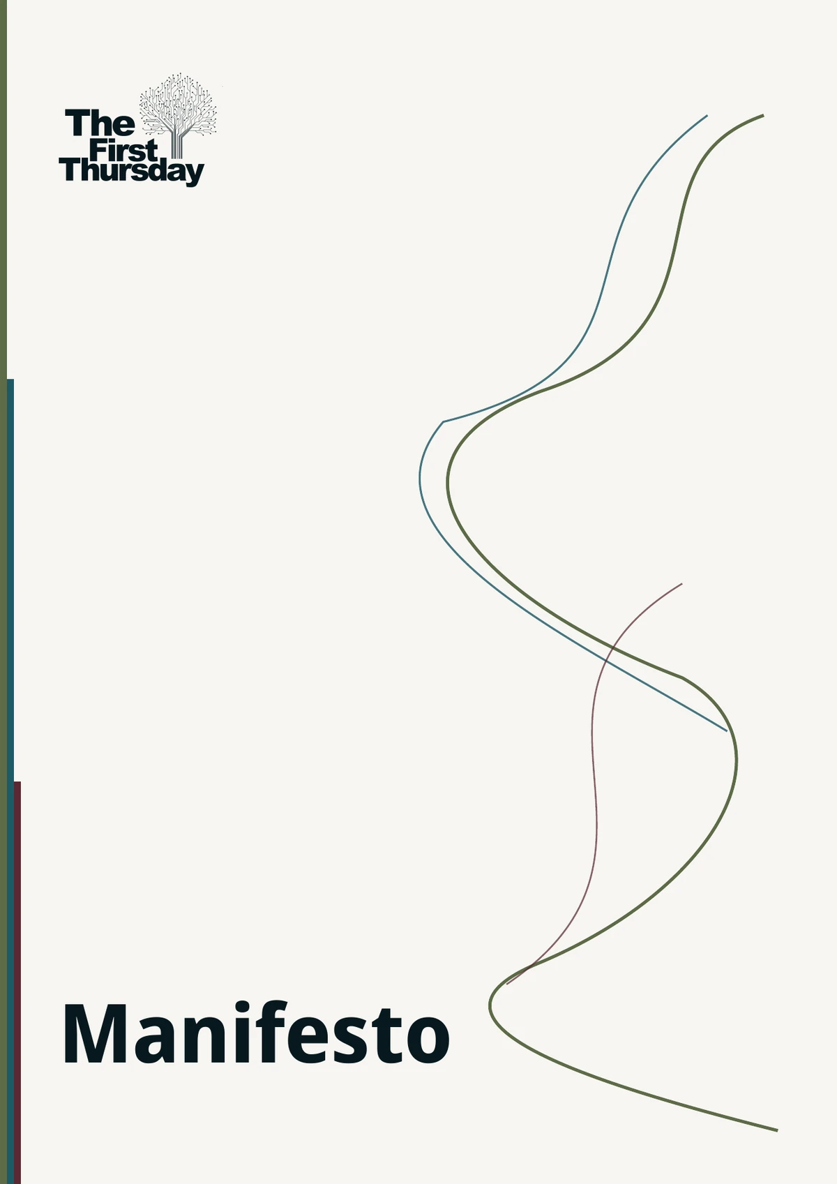 Copertina del Manifesto di The First Thursday